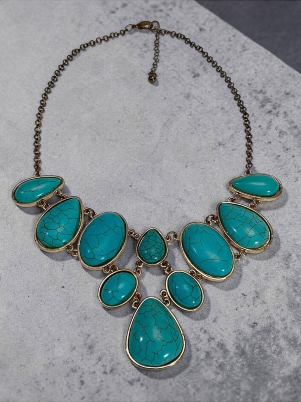 Turquoise Statement Necklace